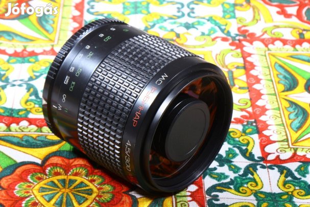 Mc Rubinar 4.5 300mm m42 objektív tükörobjektív 