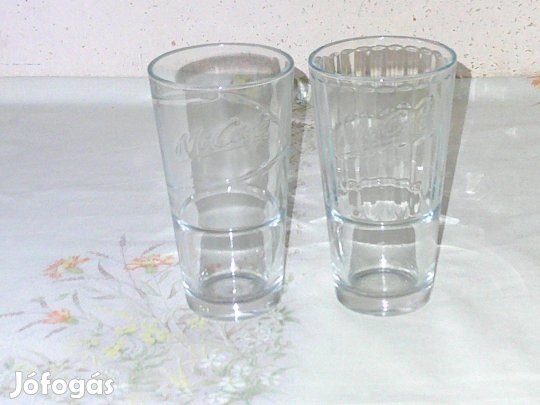 Mccafé üveg pohár ( 2 db. )