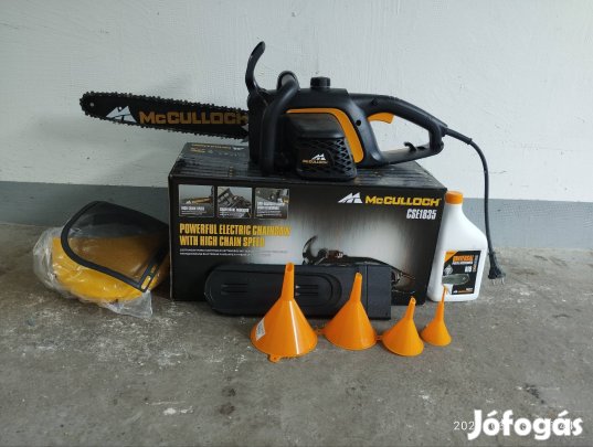 Mcculloch elektromos láncfűrész Sosem Használt 