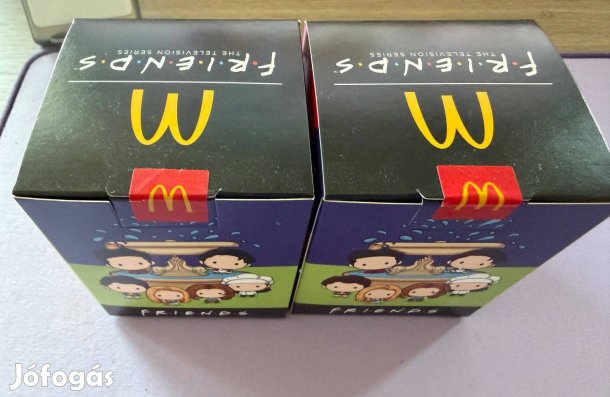 Mcdonalds Jóbarátok figura Monica és Phoebe Bontatlan