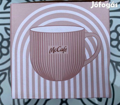 Mcdonalds Mccafe bögre Új Limited Dobozában