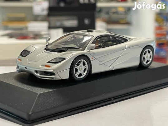 Mclaren F1 Road Car 1993 silver 1:43 1/43 Minichamps 4012138011304