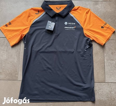 Mclaren F1 Team galléros poló Új