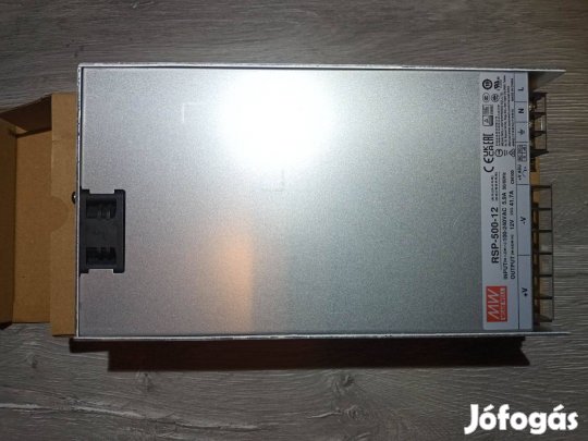 Meanwell RSP500-12 12V/41.7A 500W-os tápegység. Új!!!