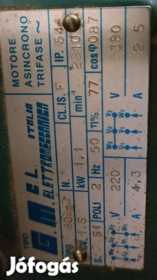 Meber 400-as szalagfűrész