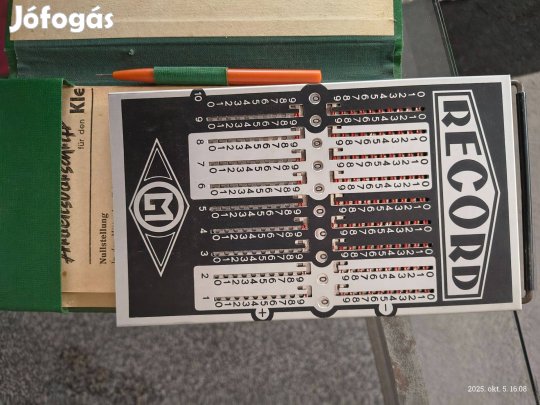 Mechanikus számológép XX. sz. első fele