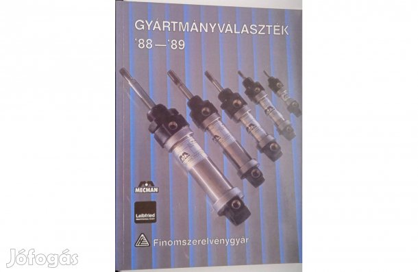 Mecman- Egri finomszerelvénygyár katalógus , 1988-1