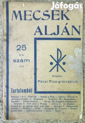 Mecsek alján 25. szám (1936)