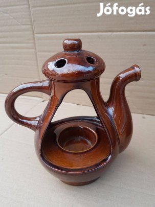 Mécsestartó teamécsestartó különleges kerámia 20,5 cm eladó