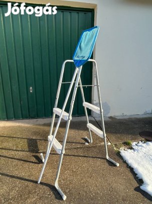 Medence létra, háló