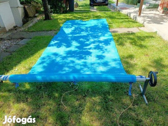 Medence takaró és fűtő + tekerő orsó