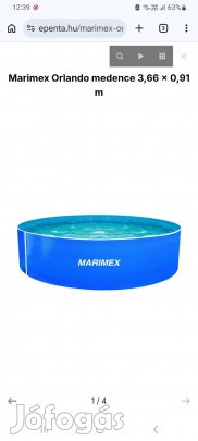 Medence új merevfalú eladó 