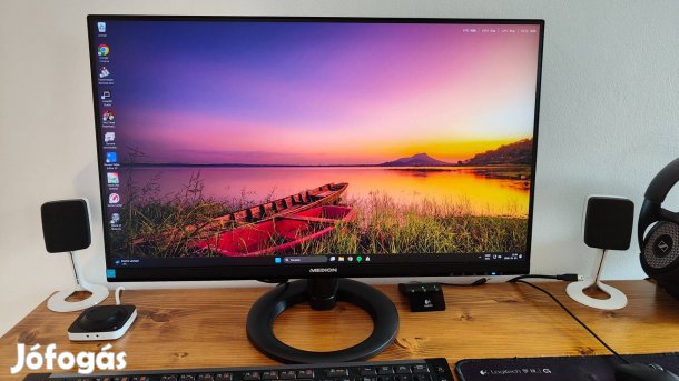 Medion 24" Led monitor. 1440p tűéles felbontás