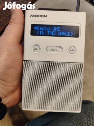 Medion dab digitális rádió, több csatorna, szép állapotban