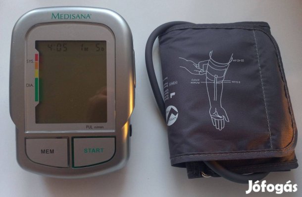 Medisana pontos felkaros vérnyomásmérő, tokban, elemekke