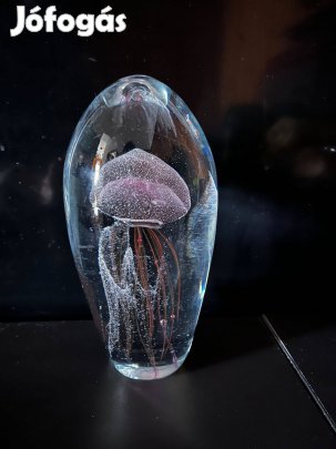 Medúzás levélnehezék, asztaldísz