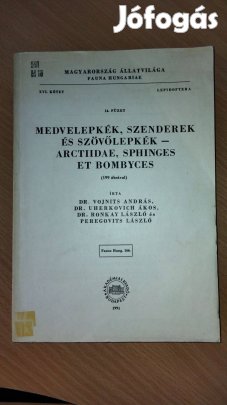 Medvelepkék, szenderek és szövőlepkék - 199 ábrával