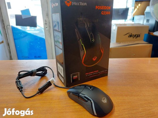 Meetion MT-G3360 Gamer Egér újjonan, dobozában!