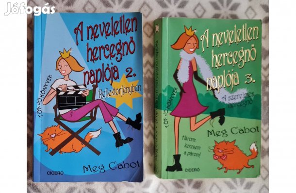 Meg Cabot: A neveletlen hercegnő naplója 2-3