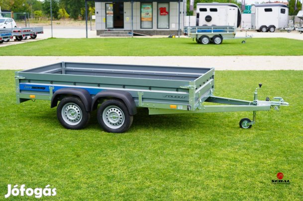 Még ma rendszámmal! Új utánfutó (300x150cm) akciósan most 788.000 Ft