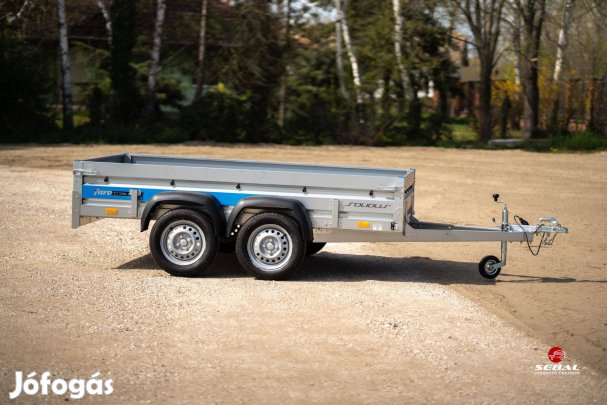Még ma rendszámmal - új utánfutó (263x150cm) akciósan most 718.000 Ft