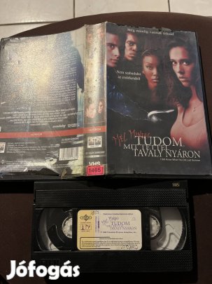 Még mindig tudom mit tettél tavaly nyáron horror vhs 