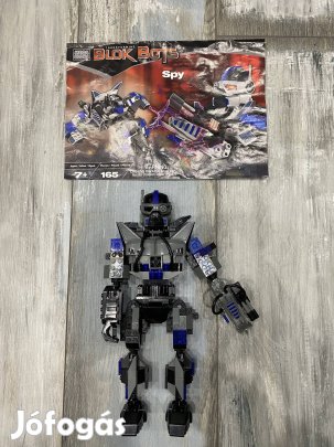 Mega Blocks robot figurával