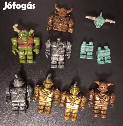 Mega Bloks mini figurák és alkarészek