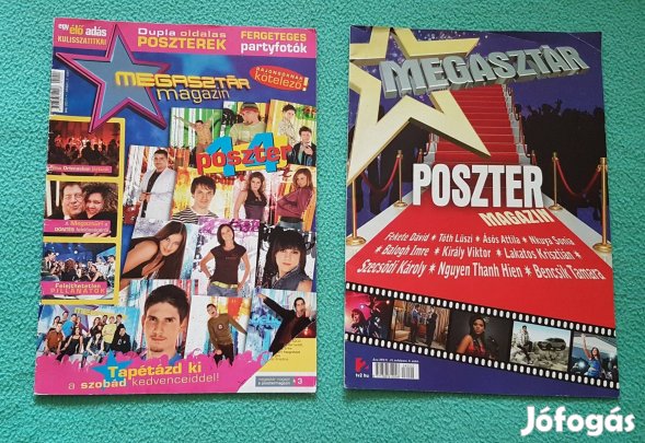 Megasztár Magazin + Megasztár Poszter Magazin (poszterrel)
