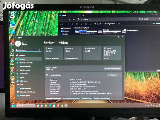 Megbízható otthoni Dell erőgép: i5 / 32GB RAM / 128GB SSD / 1TB HDD