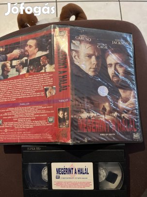 Megérint a halál thriller vhs 