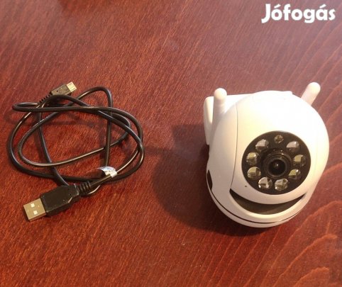 Megfigyelő kamera eladó, WIFI, 1080p, zoom, automatikus forgatás