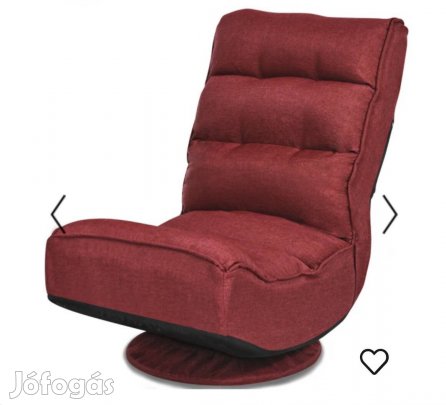 Meggypiros design fotel