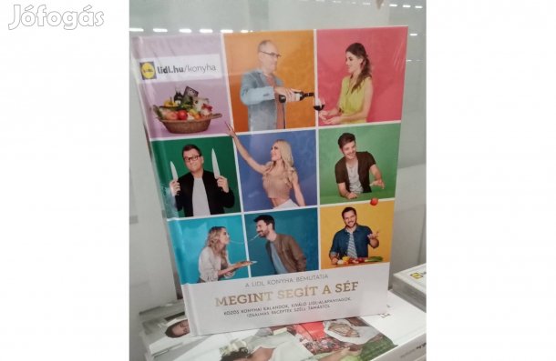 Megint segít a séf szakácskönyv eladó!