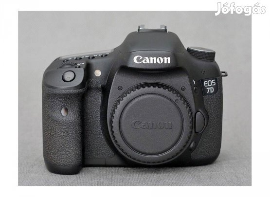 Megkímélt Canon EOS 7D fényképezőgép váz | 6 hó magyar garancia!