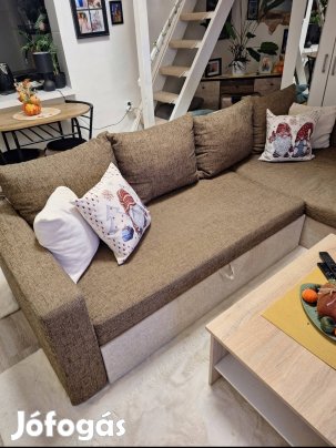 Megkímélt állapotú sarokkanapé!
