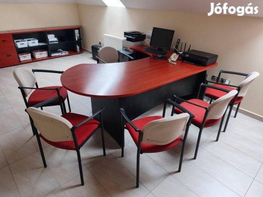 Megkímélt irodabútor garnitúra szuper áron