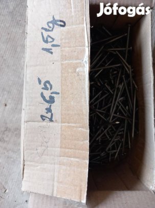 Megmaradt huzalszeg 2x6,5cm 1,5kg