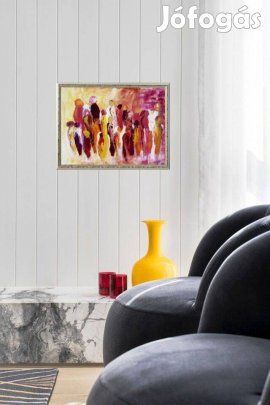 Megtértek, modern impresszionista stílusú feszített olaj-vászon