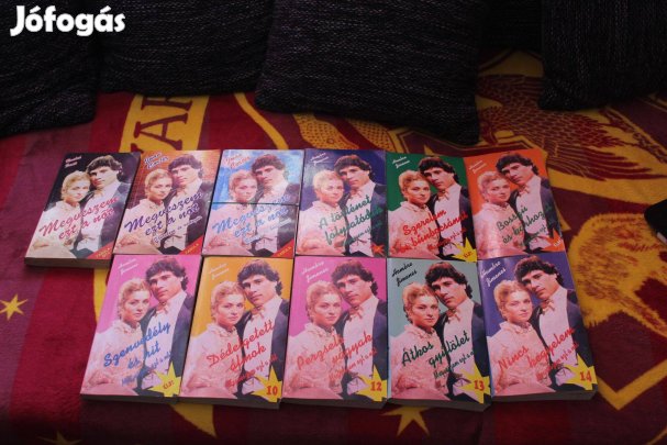 Megveszem ezt a not- mexikoi sorozat konyvben (11 db)