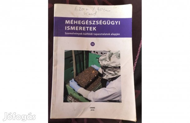 Méhegészségügyi ismeretek könyv 5000 Ft