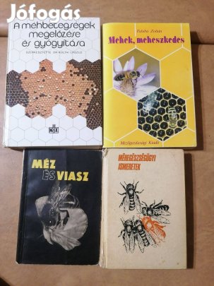 Méhész szakkönyvek ,gyűjtőknek,vagy használatra együtt Posta Fox ok