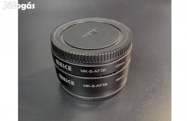 Meike Sony makro közgyűrű (10mm 16mm)
