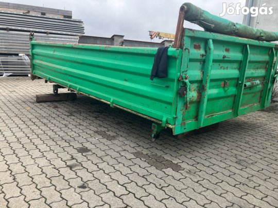 Meiller billencs plató billenő 415 x 243 cm segédalvázzal kompletten