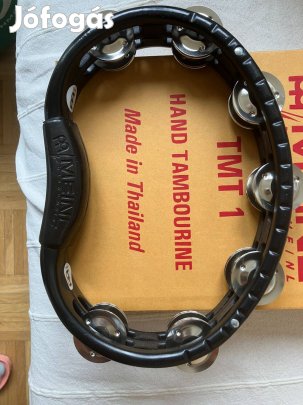 Meinl Roland TMT 1 BK acél kétsoros csörgő / hand Tambourine