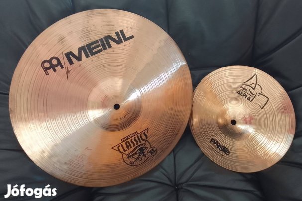 Meinl és Paiste cintányér