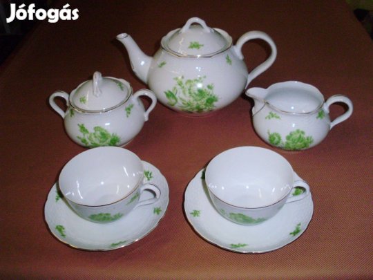 Meisseni porcelán teáskészlet kávéskészlet teás kávés készlet