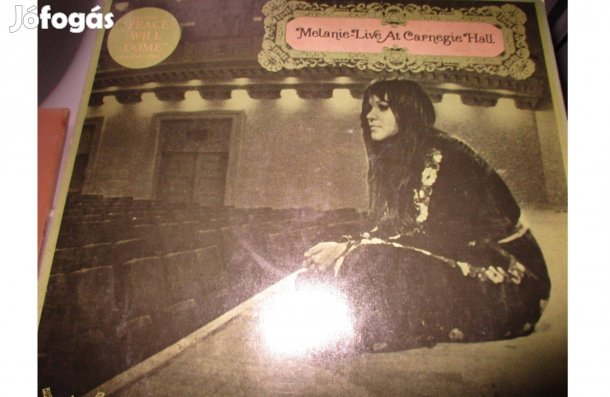 Melanie-Live At Carnegie Hall bakelit hanglemez eladó