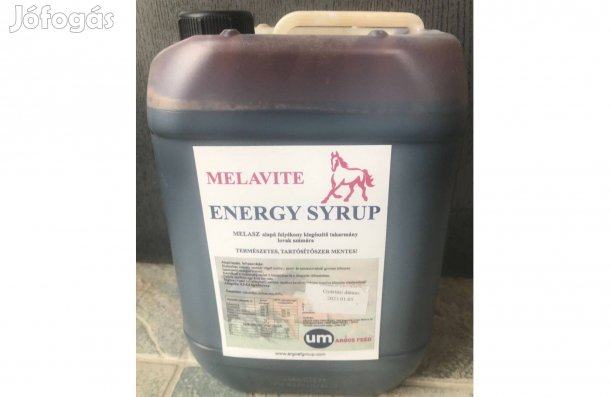 Melavite Energy Syrup folyékony melasz lovaknak 5L
