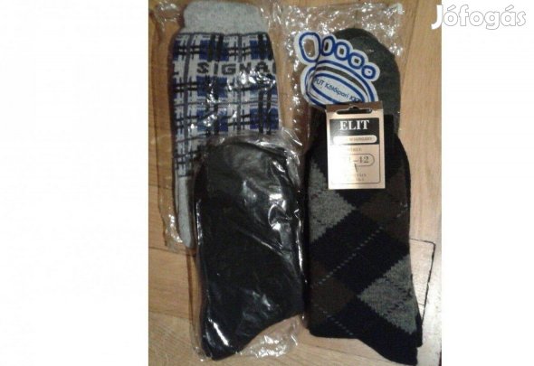 Meleg pamut férfi zokni 41 42